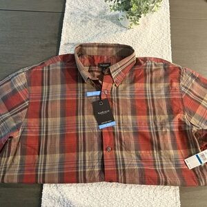 Van Heusen Men's Multicolor Plaid Shirt